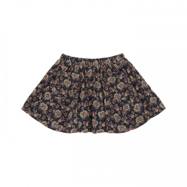 ◆키즈◆키즈 칼리코 하츠 써클 스커트 네이비 K3037F25 P23