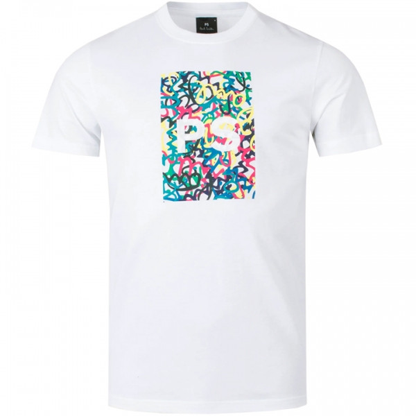 ◆당일◆25SS PS 로고 레귤러핏 티셔츠 화이트 M2R 011R LP4049 01