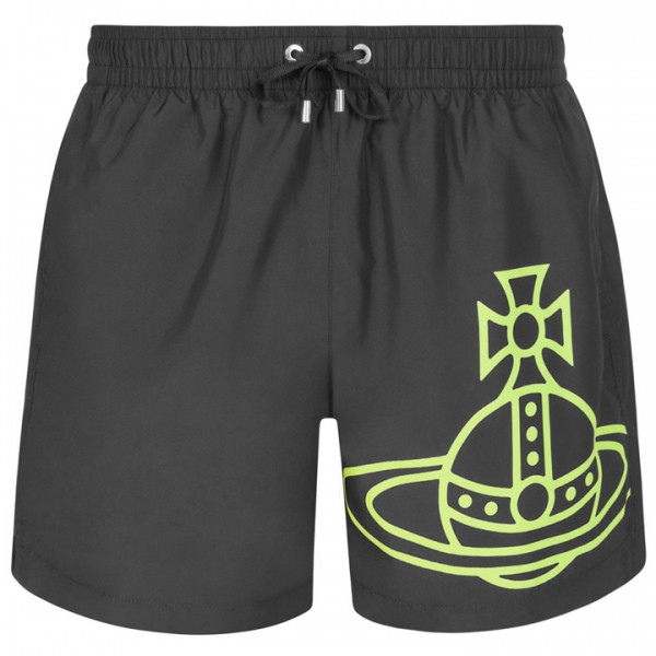 ◆당일◆24SS ORB 로고 프린팅 스윔 숏팬츠 블랙 81010003 W00KD N401