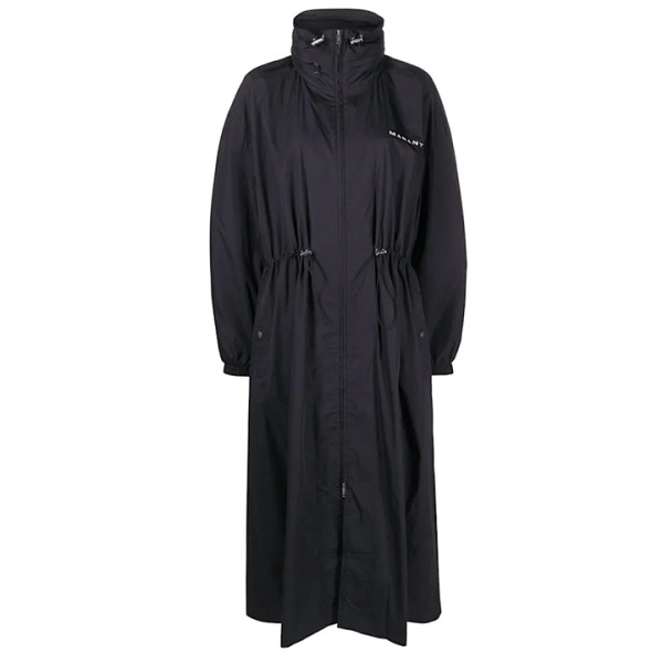 ◆당일◆24SS 베르텔리 BERTHELY 로고 자수 롱 자켓 페이드블랙 MA0186FA B1C01E 02FK