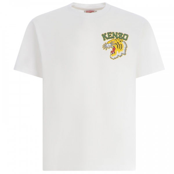◆당일◆23FW 타이거 바시티 클래식 티셔츠 화이트 5TS007 4SO 02