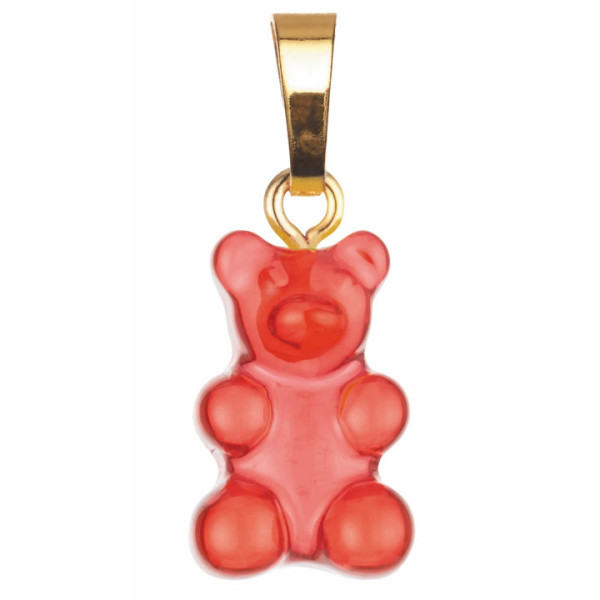 ◆당일◆22FW 노스탤지어 베어 펜던트 젤리레드 NOSTALGIABEAR CLA JELLYRED