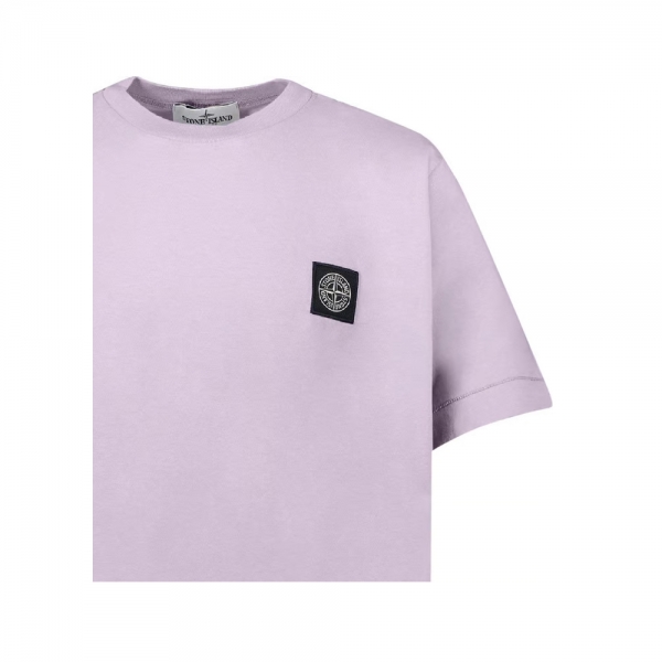 Purple stone island t shirt store