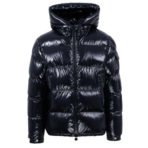 ◆당일◆23FW 에크린스 ECRINS 로고 패치 후드 패딩 자켓 네이비 1A002 00 68950 742
