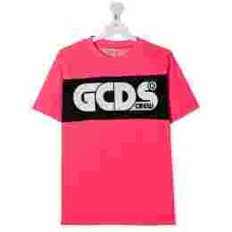 ◆키즈◆21SS 여성 스퀘어 로고 프린트 티셔츠 핑크 027607FL 134