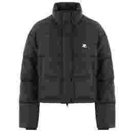 ◆당일◆24FW 로고 자수 패딩자켓 블랙 323CMA106PL0112 9999