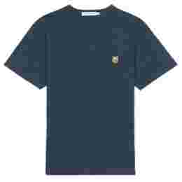 ◆당일◆23SS 로고 패치 티셔츠 네이비 멜란지 IM00111KJ0008 H481
