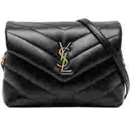 ◆당일◆23FW 금장 모노그램 루루 미니 토이백 블랙 678401 DV707 1000