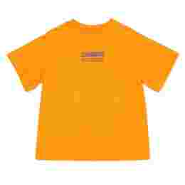 ◆키즈◆23SS 여성 로고 프린팅 티셔츠 오렌지 JUI040 7AJ F0TX8