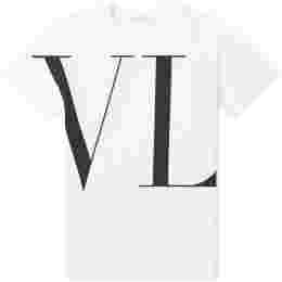 ◆11주년◆VLTN 빅 로고 티셔츠 화이트 QV0MG14D 57F 0BO
