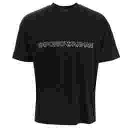 ◆당일◆24SS 로고 자수 티셔츠 블랙 3R1TBD 1JUVZ 0999