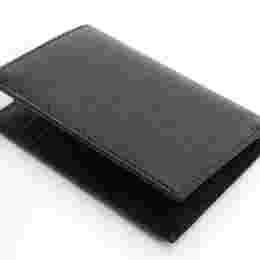 ◆당일◆24SS 사피아노 메탈 은장로고 카드지갑 블랙 2MC101 QME F0002
