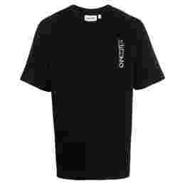 ◆당일◆22SS 체스트 로고 자수 티셔츠 블랙 5TS202 4SB 99