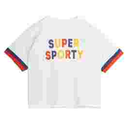 ◆키즈◆24SS 키즈 슈퍼 스포티 프린팅 티셔츠 화이트 24220117 11
