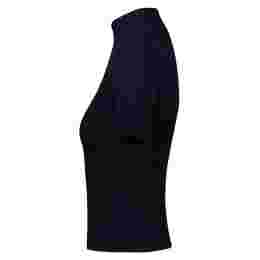 ◆당일◆24FW 로고 자수 리에디션 하이넥 니트탑 다크네이비 PERMPU026FI0001 7075