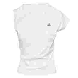 ◆당일◆23FW ORB 로고 드레이프 티셔츠 화이트 1504000A J001M A401