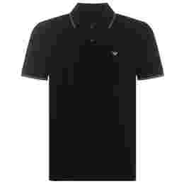 ◆당일◆23SS 루버 로고 라이닝 카라 티셔츠 블랙 8N1FB3 1JPTZ 0999