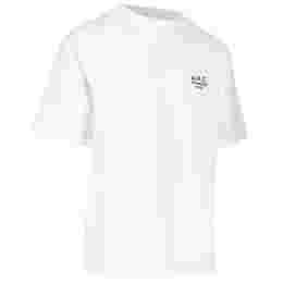 ◆당일◆24SS 윌리 WILLY 로고 자수 티셔츠 화이트 COEZC H26258 AAB