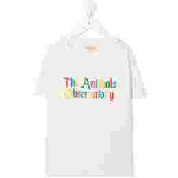 ◆키즈◆21FW 로고 프린트 티셔츠 화이트 F21001 009FI