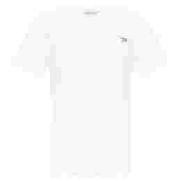 ◆당일◆24SS 여성 폭스 패치 티셔츠 화이트 MW00110KJ0008 P100