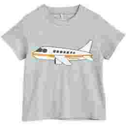 ◆키즈◆23SS 키즈 에어플레인 티셔츠 그레이 23220127 94