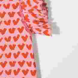 ◆키즈◆21SS 여성 하트 프린트 티셔츠 핑크 602649 SQJD3 H503