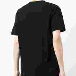 ◆당일◆22FW 미니 레드 하트 와펜 티셔츠 블랙 AZ-T304-051-1