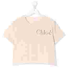 ◆키즈◆22SS 여성 로고 반팔 티셔츠 핑크 C15D41 45F
