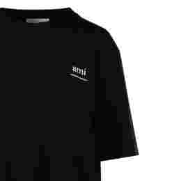 ◆당일◆24SS 미니 로고 프린팅 티셔츠 블랙 UTS024 726 001