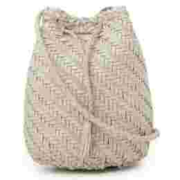 ◆당일◆25SS 폼폼 더블 점프 버킷백 펄 8838 PEARL