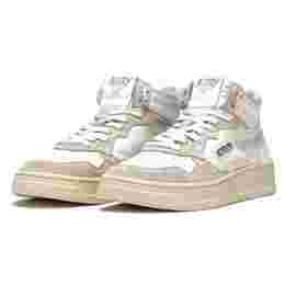 ◆당일◆23FW 메달리스트 미드탑 스니커즈 화이트 AUMM GS04