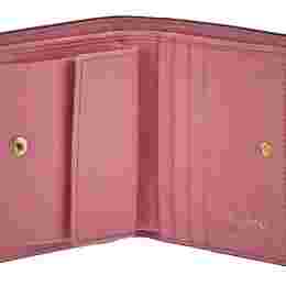 ◆당일◆23SS V 로고 시그니처 컴팩트 반지갑 핑크 2W2P0R39 SNP A76