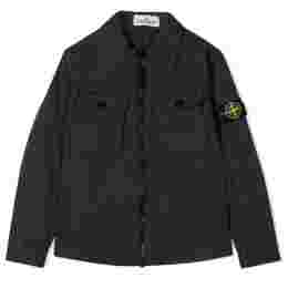 ◆12주년◆키즈 와펜 패치 셔츠 자켓 블랙 741610410 V0129