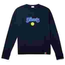 ◆당일◆22FW 더 롤리 테니스 맨투맨 네이비 SWS01S4 NAVY