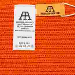 ◆당일◆23FW 골지 울 머플러 오렌지 SCARF ORANGE