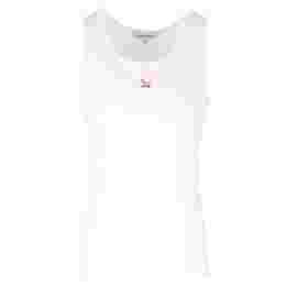 ◆당일◆25SS 폭스 패치 탱크탑 화이트 MW00103KJ0125 P100