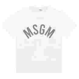◆키즈◆24SS 여성 로고 프린팅 티셔츠 아이보리 S4MSJBTH265 013