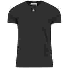 ◆당일◆24SS ORB 로고 자수 티셔츠 블랙 3G010017 J001M N401