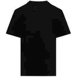 ◆12주년◆스티치 패치 티셔츠 블랙 S50GC0658 S20079 900