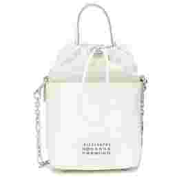 ◆당일◆23FW 5AC 미니 버킷백 화이트 S61WG0035 P4348 H0157