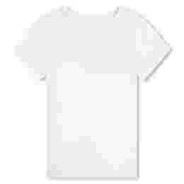 ◆키즈◆24SS 여성 로고 자수 티셔츠 화이트 C20110 117