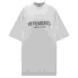 ◆당일◆24SS 로고 프린팅 오버핏 티셔츠 더티화이트 UE63TR700X DIRTY WHITE