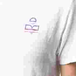 ◆당일◆22SS 즈웰 ZEWEL 로고 프린팅 티셔츠 화이트 TS0406 22P091E 20WH