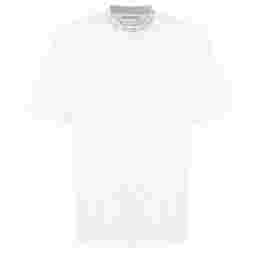 ◆당일◆23SS 로고 모크넥 라운드 티셔츠 옵틱화이트 BL0141 183