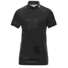 ◆당일◆22SS 투어 테크 자수 로고 패턴 카라 티셔츠 블랙 GMJT05562 W068