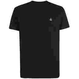 ◆당일◆24SS ORB 로고 자수 클래식 티셔츠 블랙 3G010013 J001M N401