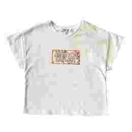 ◆키즈◆24FW 여성 플라워 로고 자수 티셔츠 화이트 4WBM13TEES 013