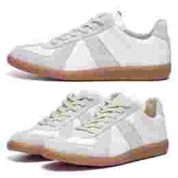 ◆당일◆23FW 레플리카 독일군 스니커즈 화이트 S57WS0236 P1895 101