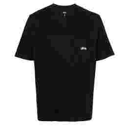◆당일◆22SS 로고 자수 포켓 티셔츠 블랙 1140271 BLACK