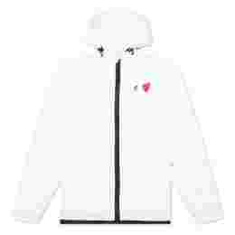 ◆당일◆25SS X K-WAY 레드 와펜 바람막이 자켓 화이트 AZ-J501-051-3